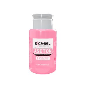 Pompalı Pembe Gliserin E Vitaminli Çilek Aseton 200 Ml